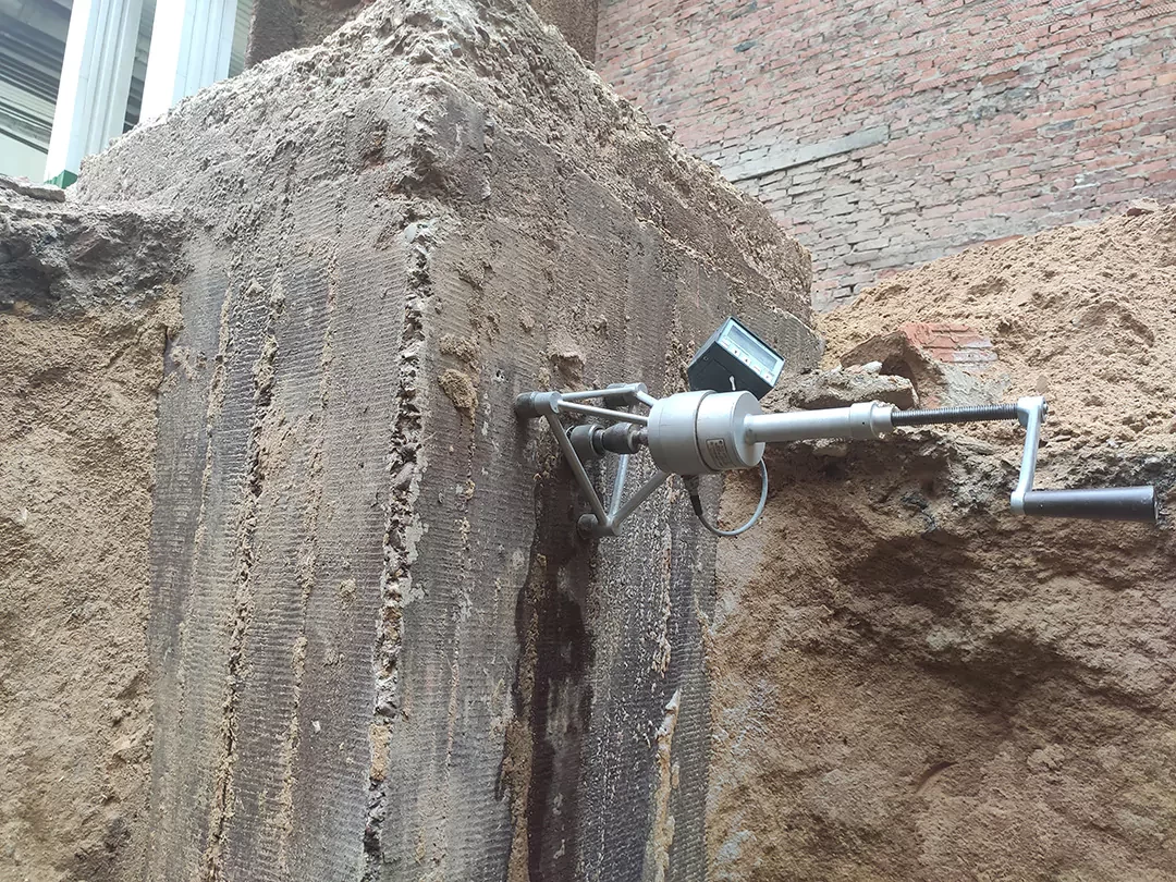 Испытание прочности бетона методом «отрыва со скалыванием»
