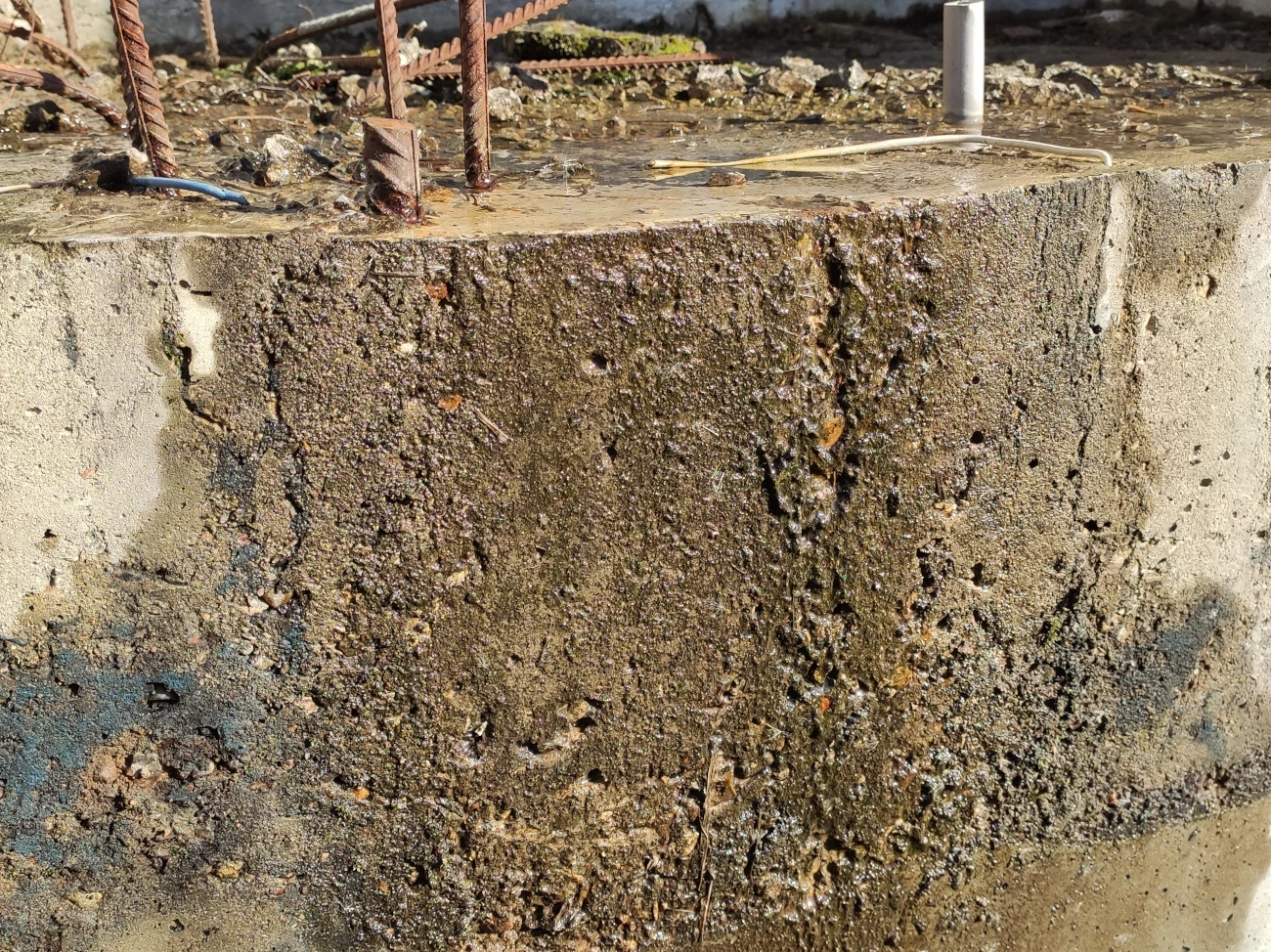 Фильтрация через бетон воды