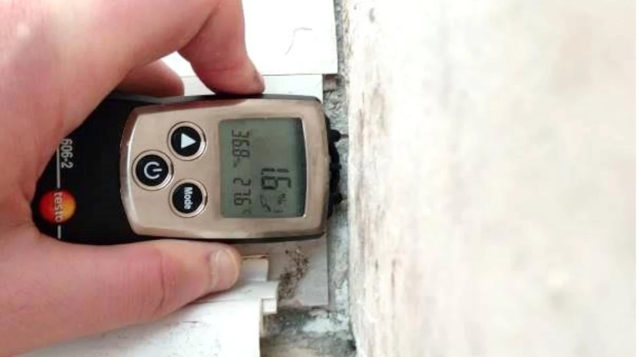 Измерение влажности в комнате №3