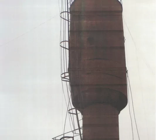Деформация обечаек бака водонапорной башни
