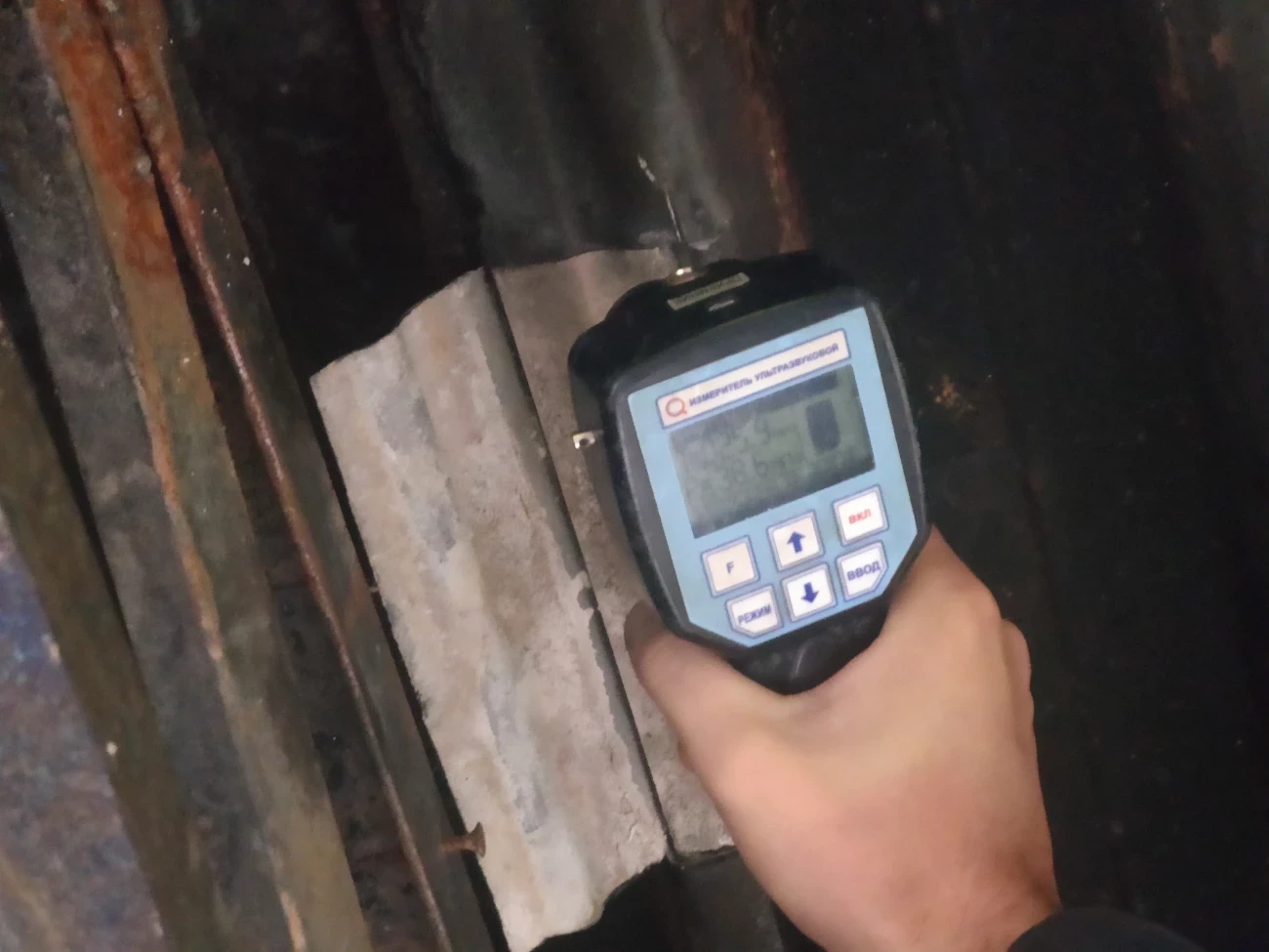 Измерение прочности бетона УЗК-методом