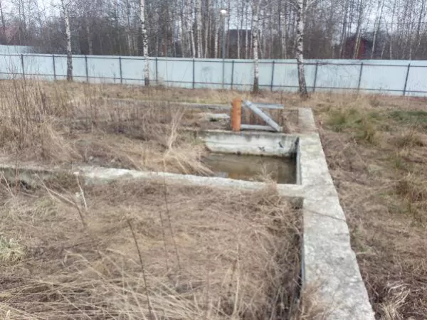 Существующий фундамент. Общий вид.