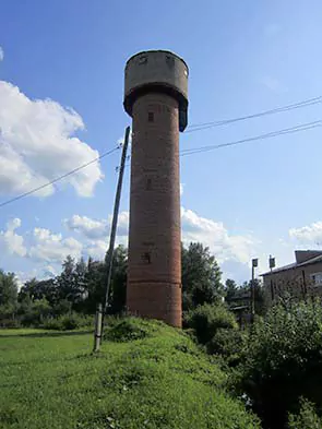 Инженерно-техническое обследование сооружения кирпичной водонапорной башни в деревне Новое, Орехово-Зуевского района
