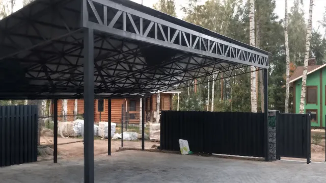 Обследование и строительная экспертиза навеса Обследование и строительная экспертиза навеса